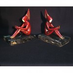 vintage 1928 gerdago pixie bookends