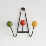 vintage 1950s roger feraud modernist coat hanger