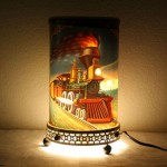 vintage 1956 econolite rotating train lamp