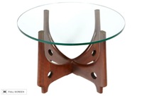 vintage 1960s adrian pearsall walnut table