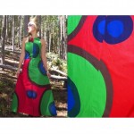 vintage 1960s marimekko maxi dress