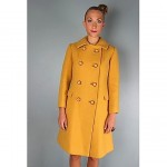 vintage 1960s wool coat