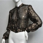 vintage 1980s lilli rubin sequin jacket