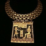 vintage accessocraft egyptian collar necklace