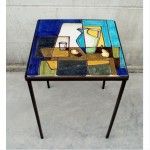 vintage alvino bagni for raymor side table