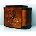 vintage art deco junghans mantel clock