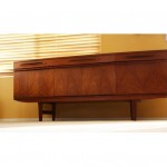 vintage danish teak credenza sideboard