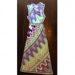 vintage emilio pucc maxi dress