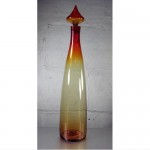 vintage husted for blenko decanter