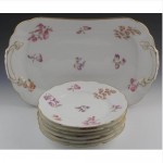 vintage limoges porcelain ice cream set