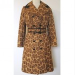 vintage ni-nel for mr bazaar leopard print ultrasuede coat