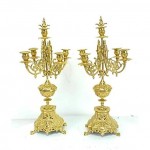 antique 1870s bronze ormolu candelabra