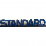 standard oil plastic outdoor letters sign