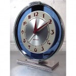 vinatge westclox electric art deco style alarm clock