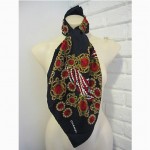 vintag chanel silk scarf