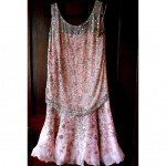 vintage 1930s beaded party dress