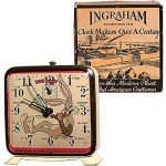 vintage 1948 ingraham bugs bunny animated alarm clock with box