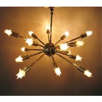 vintage 1950s sputnik chandelier