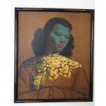 vintage 1950s tretchikoff framed print