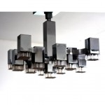 vintage 1960 sciolari for lightolier chandelier