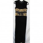 vintage 1960s i magnin column gown