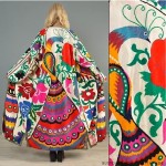 vintage 1970s embroidered maxi coat