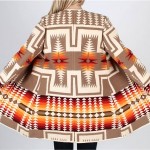 vintage 1970s pendleton wool blanket coat