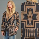 vintage 1970s pendleton wool blanket jacket