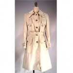 vintage 1970s trench coat