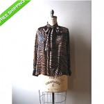 vintage 1970s ysl silk blouse