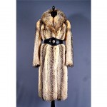 vintage canadian fox fur coat
