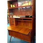 vintage kurt ostervig desk wall unit set
