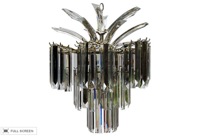 vintage lucite chandelier