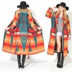 vintage ralph lauren country wool blanket coat