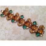 vintage unsigned schiaparelli bracelet