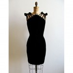 vintage velvet lbd