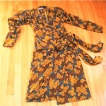 vintage ysl rive gauche dress