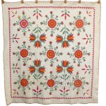 antique 1870s applique quilt