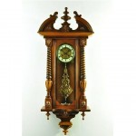 antique 1890s german t haller wall clock