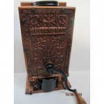antique 1898 cast iron arcade coffee grinder