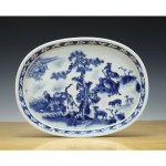 antique 19th century chinese porcelain serving dish