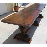 antique refectory table