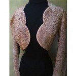 vintage 1920s silk wrapped soutache french fording jacket