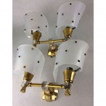vintage 1950s french wall sconces