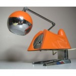 vintage 1960s hamilton eyeball lamp