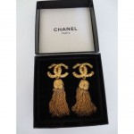 vintage 1993 chanel tassel earrings