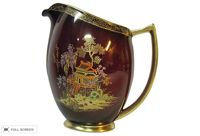 vintage carlton ware rough royal pitcher