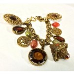 vintage charm bracelet