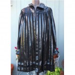 vintage elizabeth arden silk knit and snakeskin jacket coat