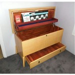 vintage mid-century cavalier cedar chest